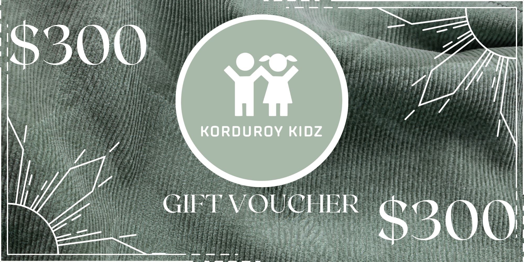 Gift Voucher Korduroy Kidz