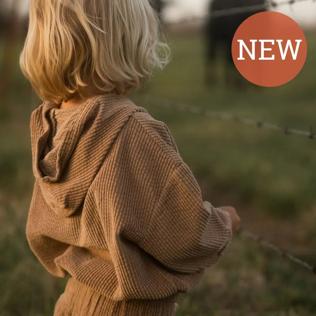 Kids Organic Cotton Corduroy Tracksuit Korduroy Kidz
